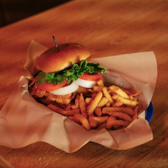 Chicken Tender Sandwich.