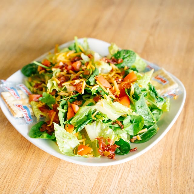 Fresh Tossed Garden Salad.